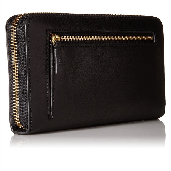 Black fssil wallet leather nwt - Picture 2 of 11